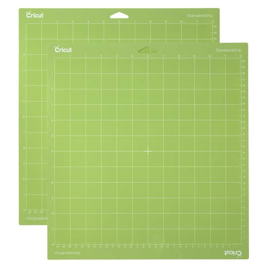 9 Pack: Cricut&#xAE; StandardGrip Adhesive Cutting Mats, 12&#x22; x 12&#x22;